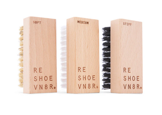 RESHOEVN8R SHOE CARE 3 BRUSH PACK