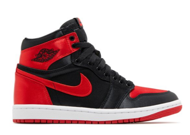 Wmns Jordan 1 Retro High OG Satin Bred 2023 PRE-OWNED