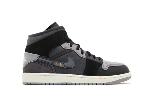 Jordan 1 Mid SE Craft Inside Out Black PRE-OWNED