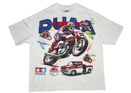 DUAA SPEED WHT TEE SHIRT (SPEED)