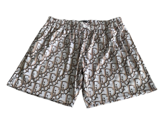 Heatz Studio D Brown Mesh Shorts