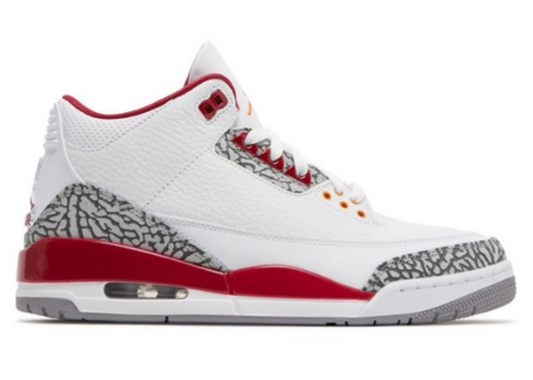 Jordan 3 Retro Cardinal Red PRE-OWNED