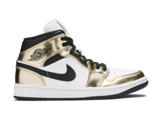 Jordan 1 Mid SE Metallic Gold PRE-OWNED