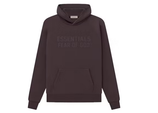 Fear of God Essentials Hoodie Plum