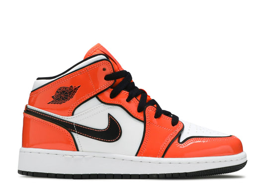 Air Jordan 1 Mid SE GS Turf Orange