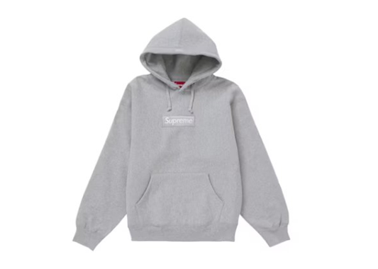 Supreme Box Logo Hooded Sweatshirt Sweatshirt (FW24) Heather Grey