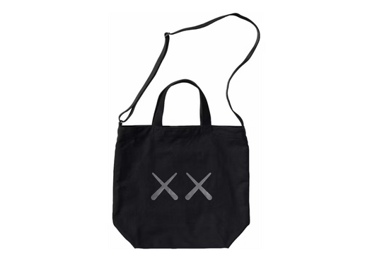 KAWS x Uniqlo Warhol 2Way Tote Bag Black