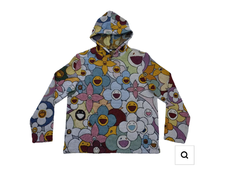 Kami Flower Tapestry Hoodie