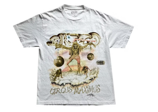 Travis Scott Utopia Tour Skitzo Circus Maximus Tee
